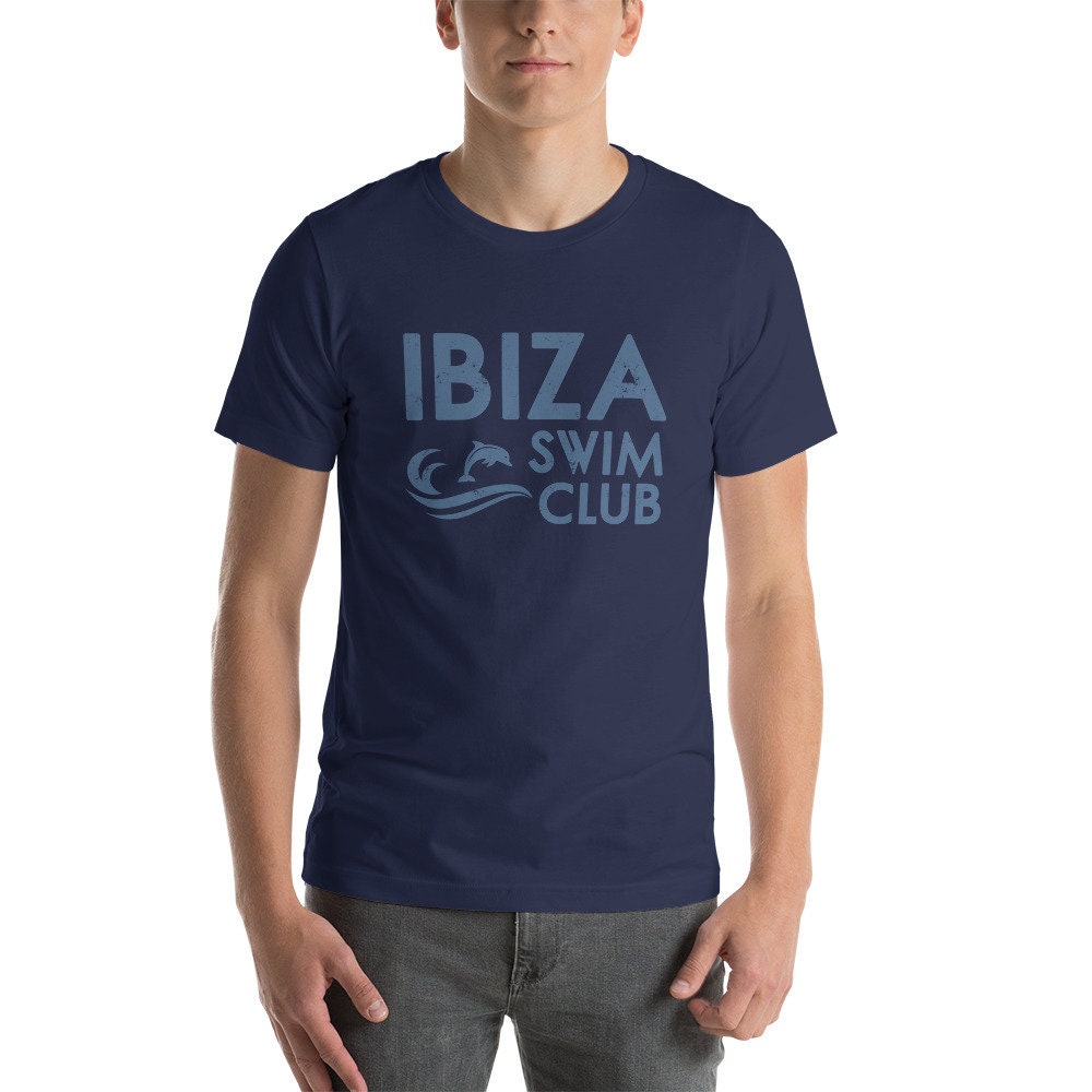 IBIZA SWIM CLUB Retro Vintage-inspired Unisex T-shirt | Etsy