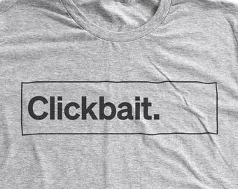 Clickbait - fun meme pop-culture Premium Unisex t-shirt