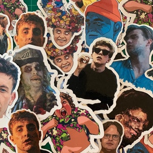 Oops | imperfect Vinyl Stickers | A Bunch of Random Variety of mistake stickers from my shop - The Goonies, Horror, etc..