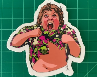 Truffle Shuffle | Chunk | The Goonies Vinyl Sticker