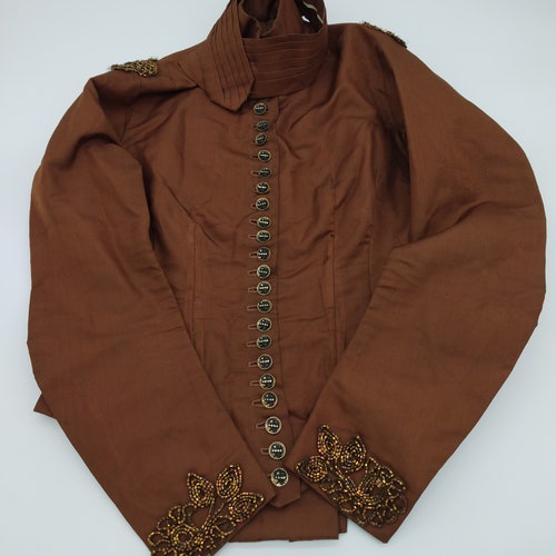 1890's Victorian Brown Silk Taffeta Tiered Ruffled Skirt / | Etsy