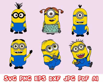 Minion Svg Etsy