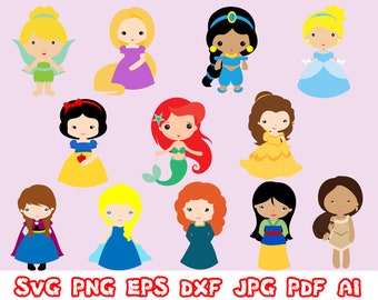 Free Free 149 Etsy Disney Princess Svg SVG PNG EPS DXF File