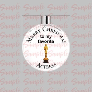 Actress Ornament (My Favorite) FF DESIGN ONLY