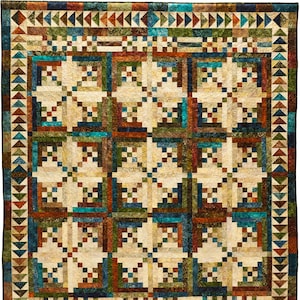 Cozy Cabin Quilt Pattern PDF