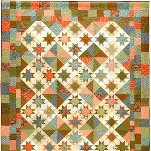 Star Quartet Quilt Pattern PDF
