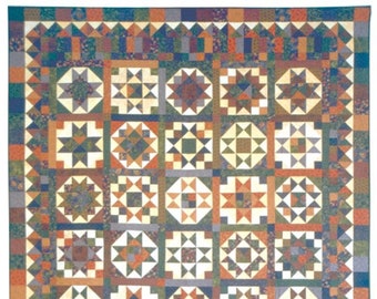 Mix ‘n Match Stars Quilt Pattern PDF