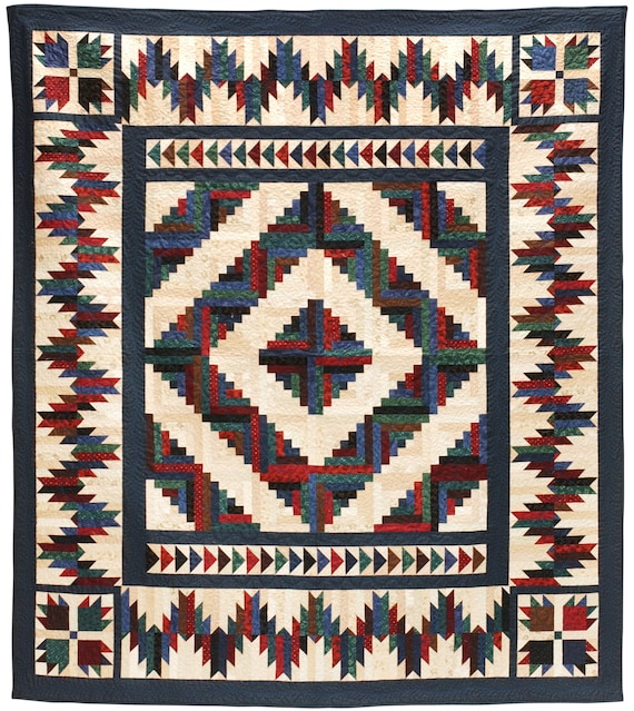 Bear Mountain Cabin Quilt Pattern PDF Etsy