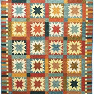 Sunburst Quilt Pattern PDF image 2