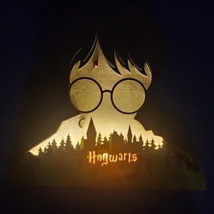 Illuminated Harry of The Wizarding World