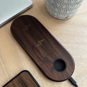 3 IN 1 Wooden Charging Station | iPhone | Apple Watch | Airpods