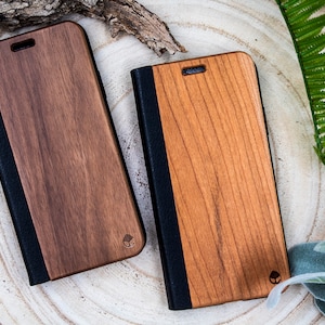 Huawei Wooden Phone Cases | Flip Cases for Huawei P30, P20