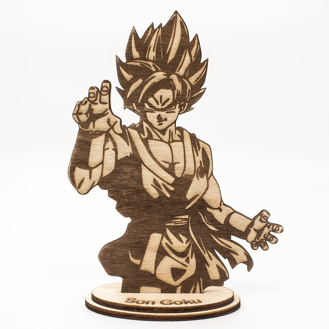 Wooden goku - Etsy España Wooden goku - Etsy España