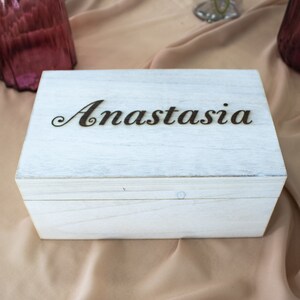 Custom Wooden Box | Christening Box | Office Box | Home Box
