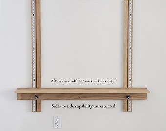 Shelf Wall Easel 60 Inch - Etsy