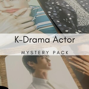 Byeon Wooseok/Woo Dohwan/Gong Yoo/ Pacote de preconceitos / Pacotes de preconceitos para atores de K-drama / Acessórios para K-drama