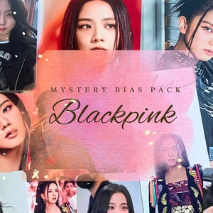 Paquete misterioso de Blackpink Bias/Merch de Blackpink/Jisoo/Jennie/Accesorios de Kpop/Paquete de Bias/Paquete de Bias - Kpop