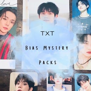 Packs mystères TXT/MOA/Pack de biais/ensemble de photos/cadeau K-Pop