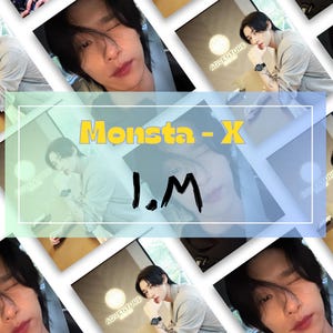 Monsta-x I.M Fotokarten / Im Changkyun Bias Packs / K-Pop Accessoires
