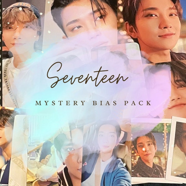 Seventeen Bias Mystery Pack/Carat/Bias Pack/photo bundle/K-Pop gift