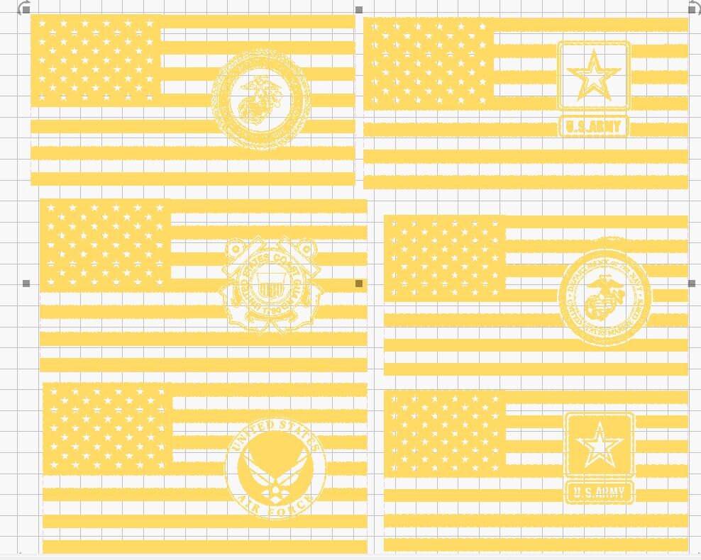 Flags With Military Logos ***DIGITAL DOWNLOAD ONLY*** - Etsy