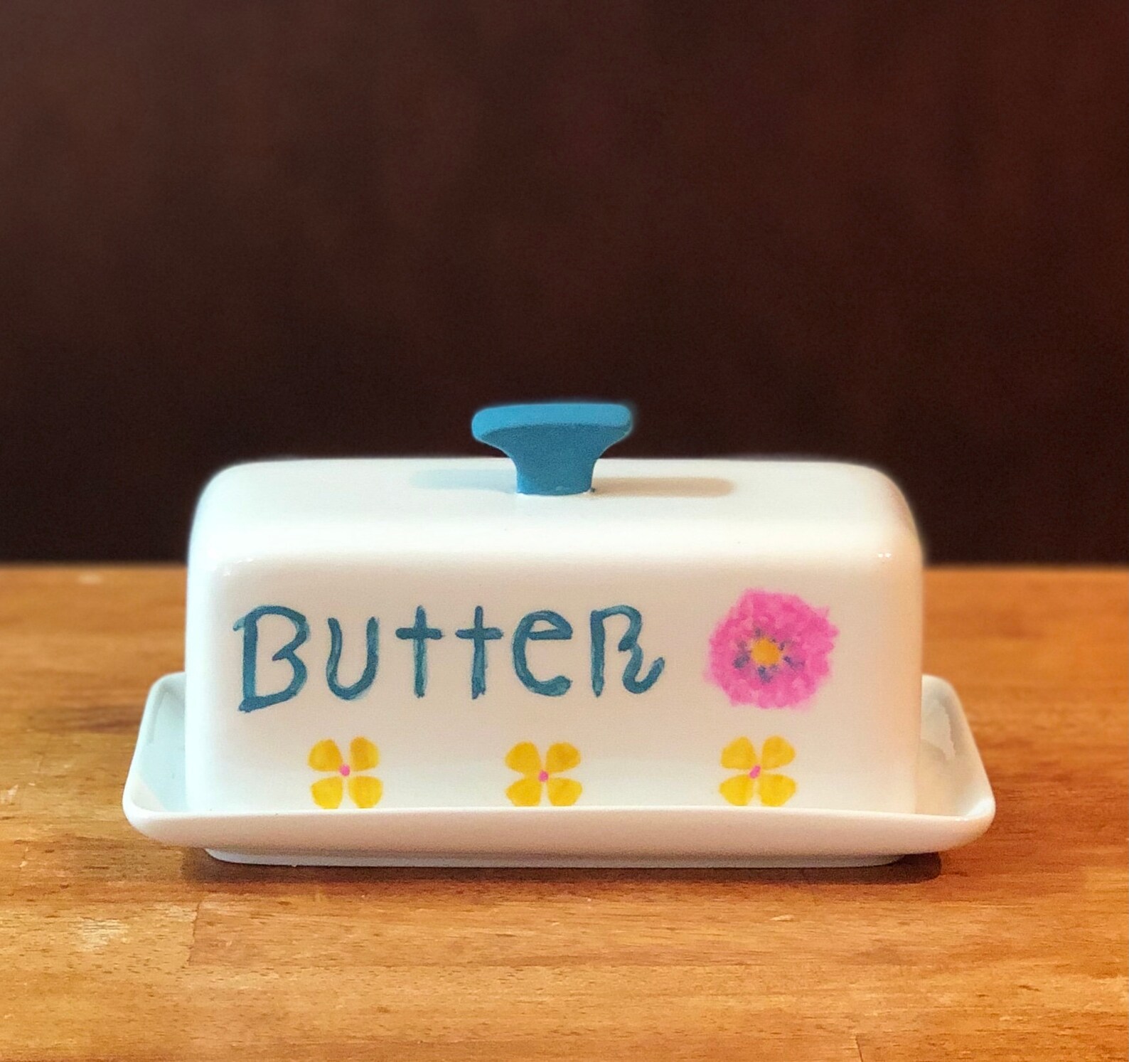 Decorative butter dish Etsy