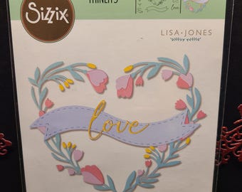 Sizzix - Corazón de primavera