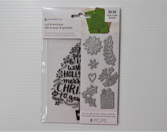 Momenta  Christmas Tree cut and emboss