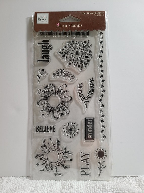Heidi Grace Day Dream Believer Clear Stamps Etsy Heidi Grace Day Dream Believer Clear Stamps Etsy