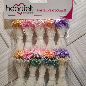 Heartfelt Creations - Pastel Perlenstaubgefäße-Klein