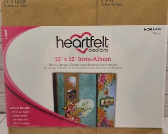 Heartfelt Creations - Album Insta 12 x 12