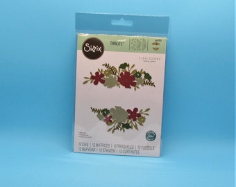 Sizzix Wild Blossom Borders thinlit dies