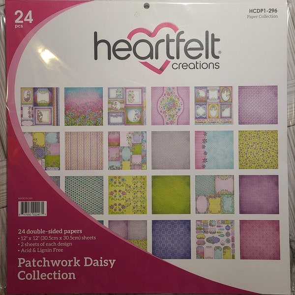 Heartfelt Creations - Patchwork Daisy Collection