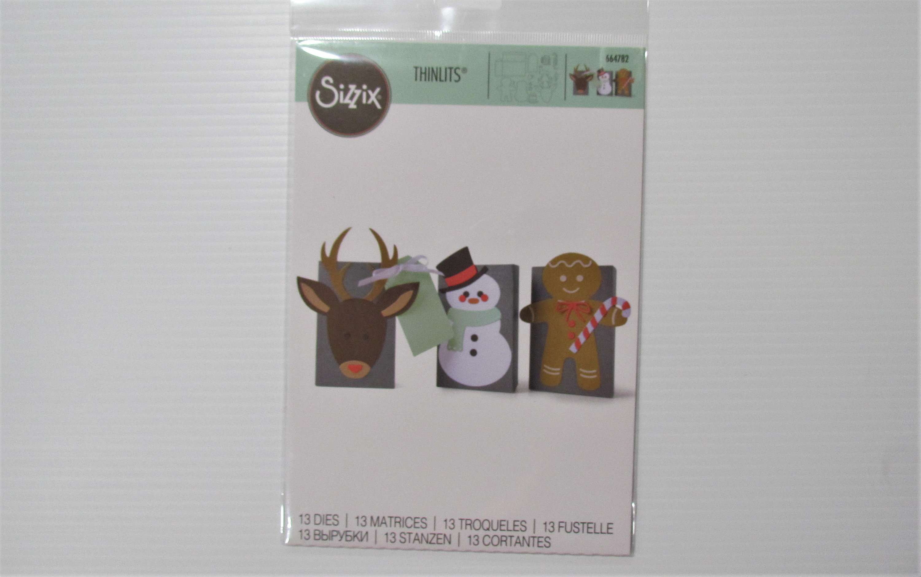 Sizzix Christmas Character Box die set Etsy