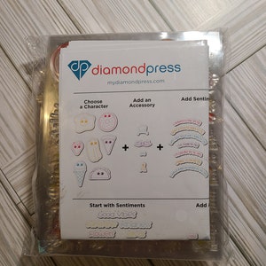 Diamond Press - Kit d'estampes MEGA Greetings