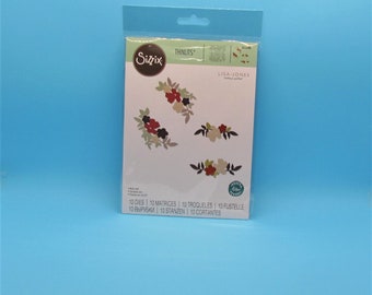 Wykrojniki Sizzix Wild Blossom Corners Thinlit