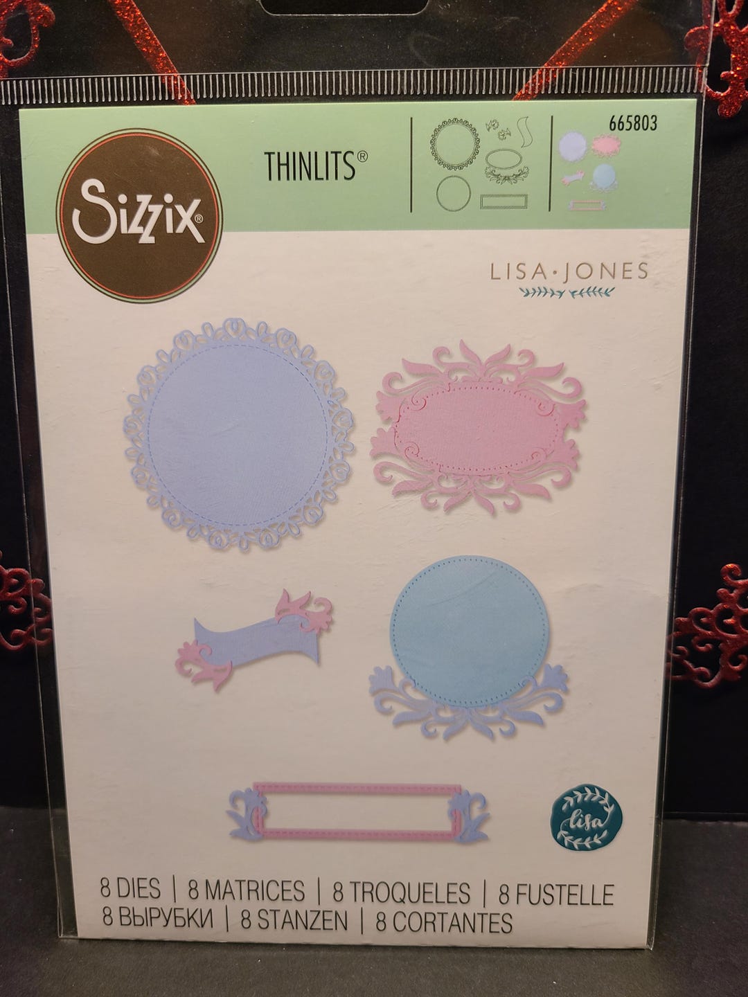 Sizzix Frame Sizzix - Flourish Frames - Etsy