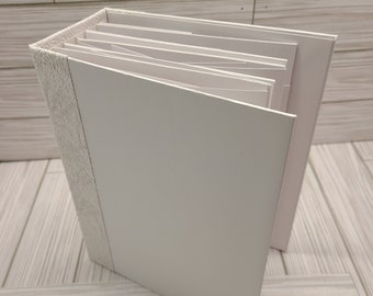 Blank 5 Page Scrapbook (White)