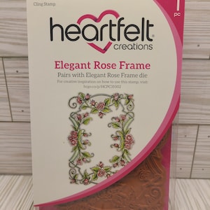 Heartfelt Creations - Elegante marco de rosas