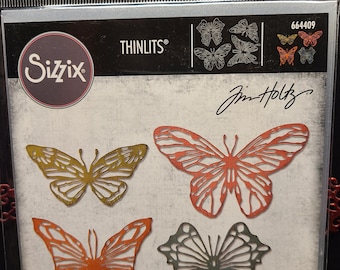 Tim Holtz - Mariposas garabateadas
