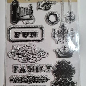 My Minds Eye Lost & Finder lustige Briefmarken