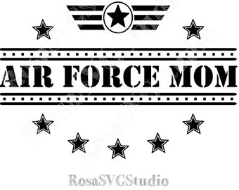 Air Force Mom SVG: Military Pride Cutting File (Digital Download)