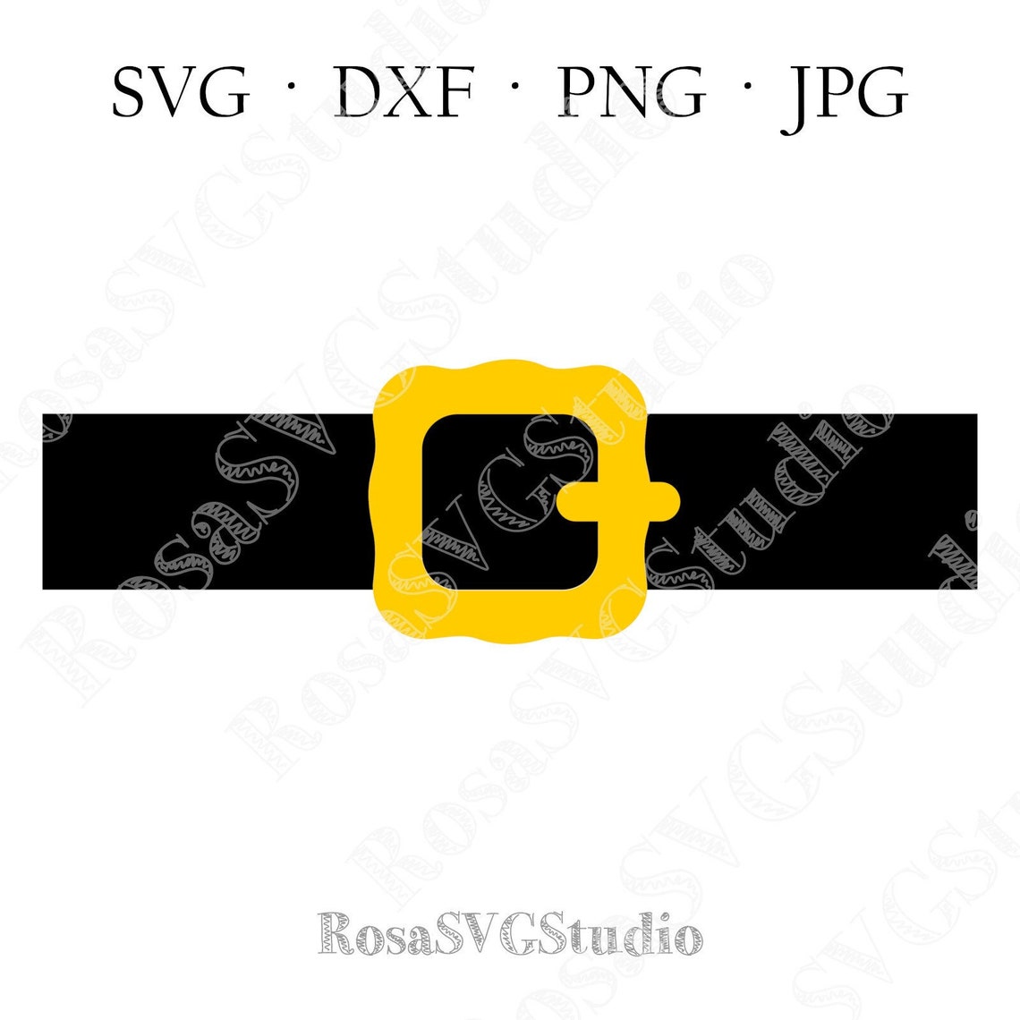 Santa Belt Svg Belt Buckle Svg - Etsy