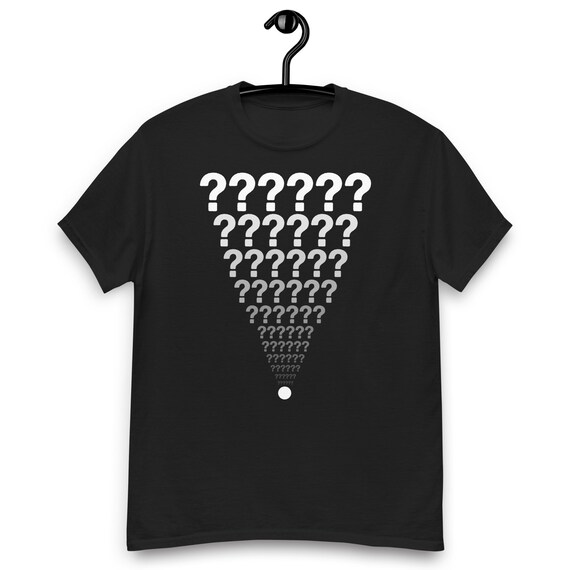 Question Mark Shirt Question Shirt Who Shirt Question on Etsy