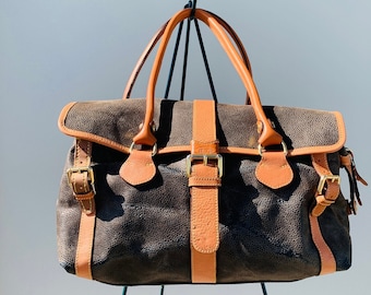 BRIG'S men's shoulder bag Men's bags Genuine leather purse Vintage bag Brown/beige leather hand bag