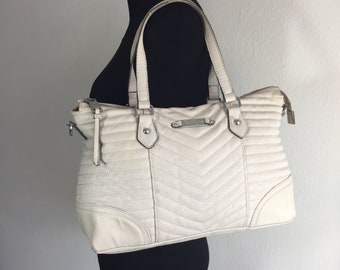 jessica simpson white purse