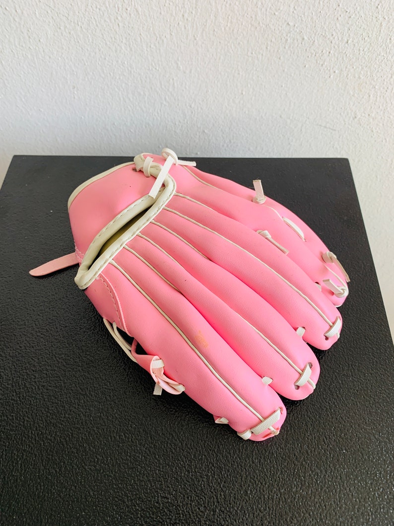 Baseball Glove Girly Baseball Glove Sport Gloves Leatherette Left