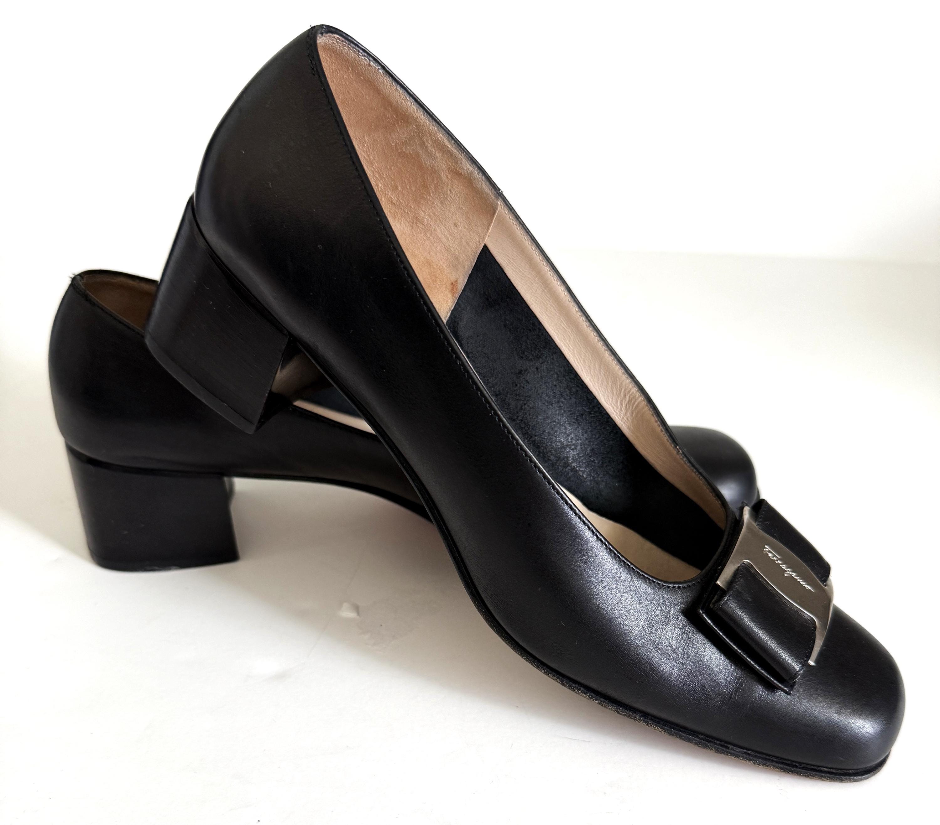 Black Salvatore Ferragamo Shoes_9.5 E Salvatore Ferragamo Women main image 3
