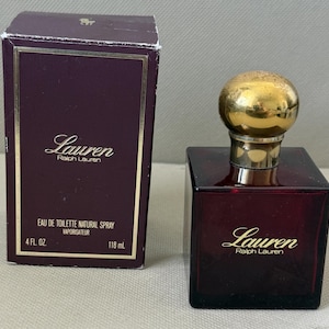 Perfume Bottle EMPTY Lauren 4 oz Spray bottle/box