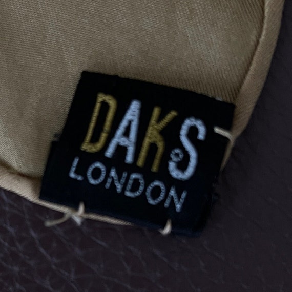 DAKS London Head Scarf Women's silk head scarf Br… - image 7